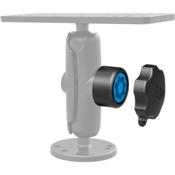 RAM Mounts Pin-Lock Security Knob for B Size Socket Arms