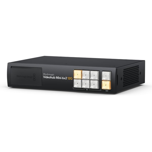 Blackmagic Design Videohub Mini 6x2 12G BNC