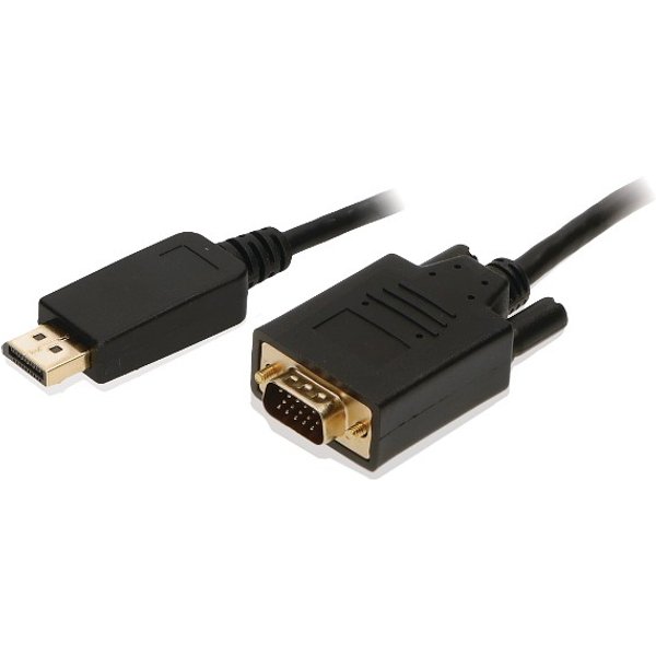 2-Power CAB0052A video cable adapter 2 m HDMI Type A (Standard) VGA (D