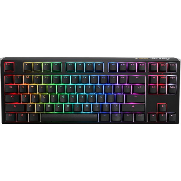 Ducky One 3 Classic TKL keyboard Gaming USB UK English Black. White