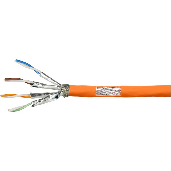 LogiLink CPV0058 networking cable Orange 25 m Cat7 S/FTP (S-STP)