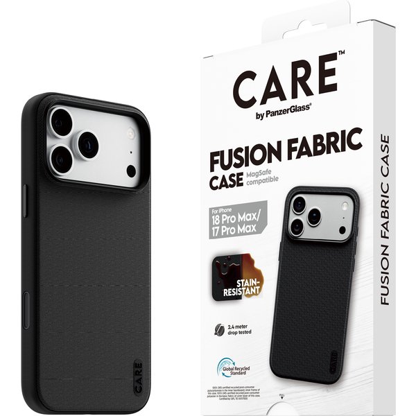 PanzerGlass CR57114 mobile phone case 17 cm (6.7") Cover Black