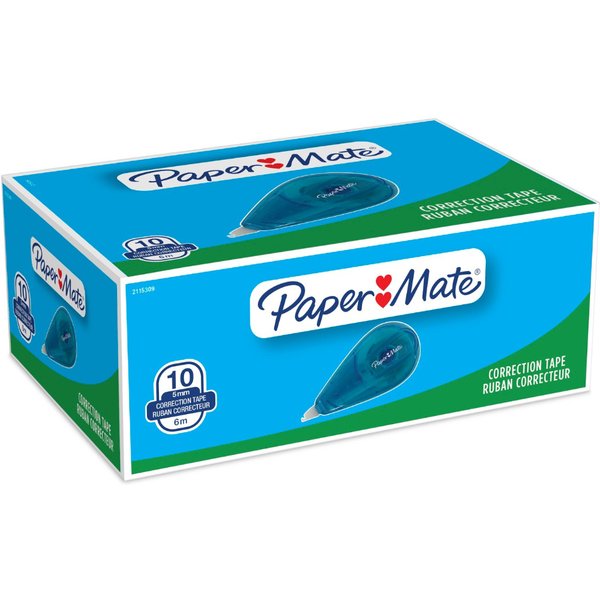 Papermate 2115309 correction tape 6 m Blue 10 pc(s)