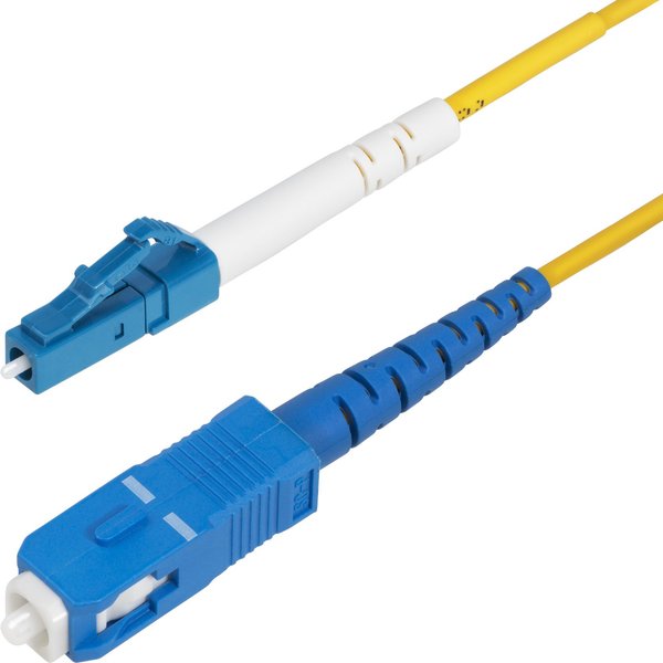 StarTech.com 15m (49.2ft) LC to SC (UPC) OS2 Single Mode Simplex Fiber
