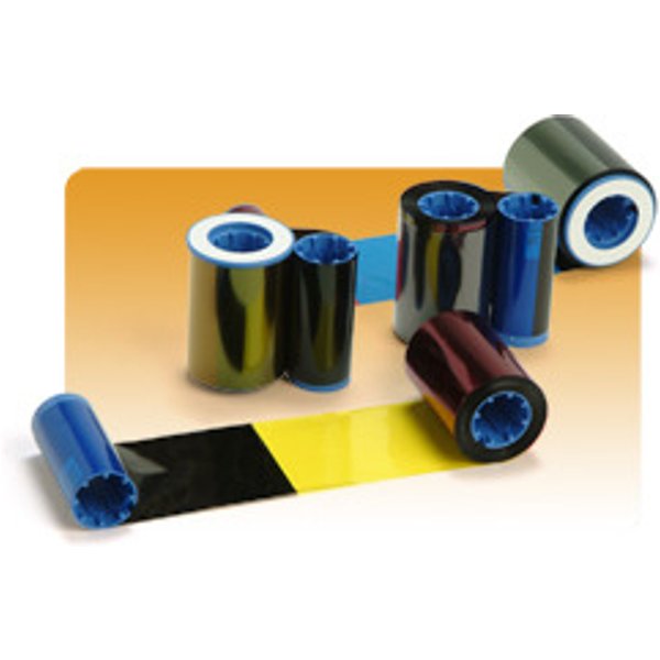 Zebra Full Color Printing. YMCKK ribbon printer ribbon 500 pages