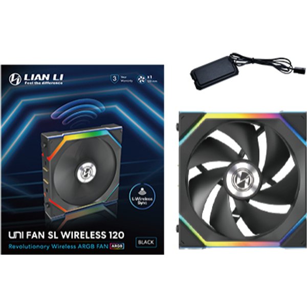 Lian Li UNI FAN SL Wireless 120 Computer case 12 cm Black 1 pc(s)