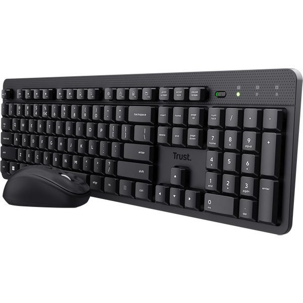 Trust Ody II keyboard Mouse included Universal QWERTY Italian Black