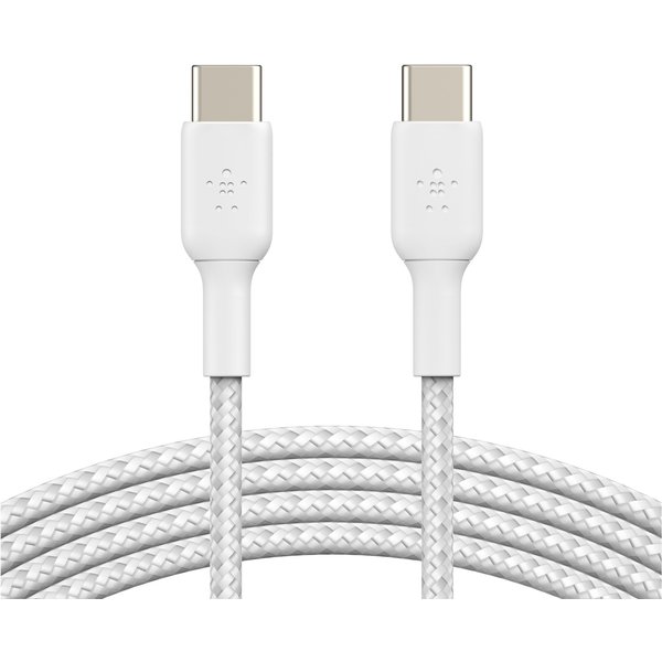 Belkin CAB004BT1MWH2PK USB cable USB 2.0 1 m USB C White