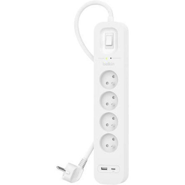Belkin SRB001CA2M surge protector White 4 AC outlet(s) 2 m