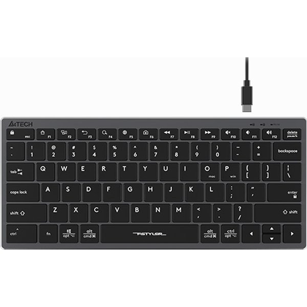 A4Tech Fstyler FX51 keyboard Home/Office USB Grey