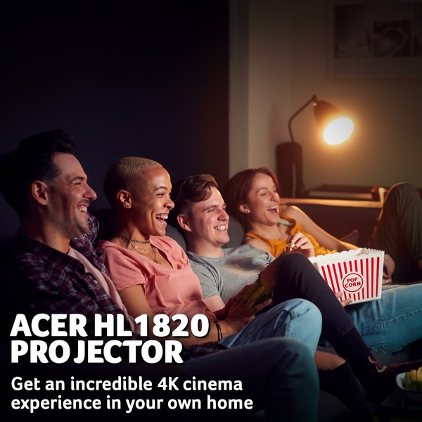 Acer Vero HL1820 projector - 4K Ultra HD. RGB laser. 5.500 RGB laser l