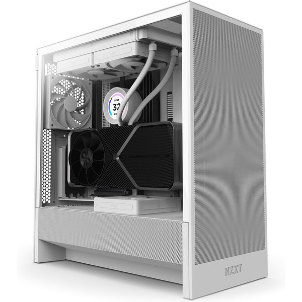 NZXT H5 Flow Midi Tower White