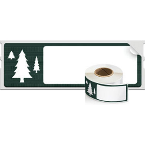 DYMO 1960102 addressing label Self-adhesive label Green. White