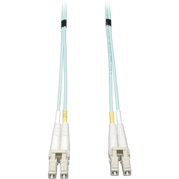 Tripp Lite N820-02M 10G Duplex Multimode 50/125 OM3 LSZH Fiber Optic Cable (LC/LC) Aqua 2 m (6 ft.). Cable length: 2 m Fibre optic type: OM3 Connector 1: LC Connector 2: LC Core diameter: 50 m Full duplex