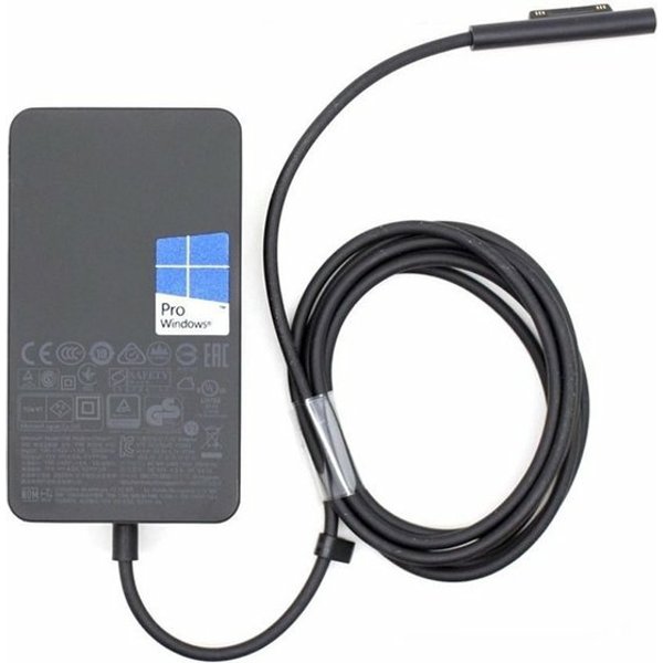 Microsoft Surface 65W Power Supply. EU Laptop. Tablet Black AC Indoor