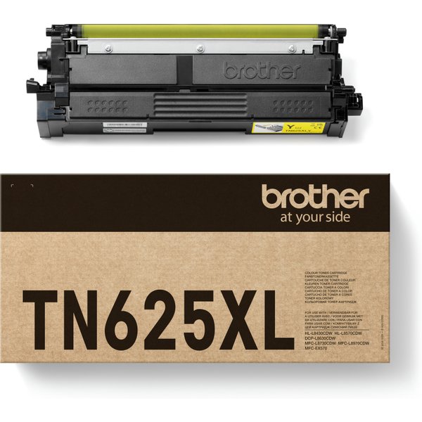 Brother TN-625XLY Toner-kit yellow high-capacity. 4.5K pages ISO/IEC 1
