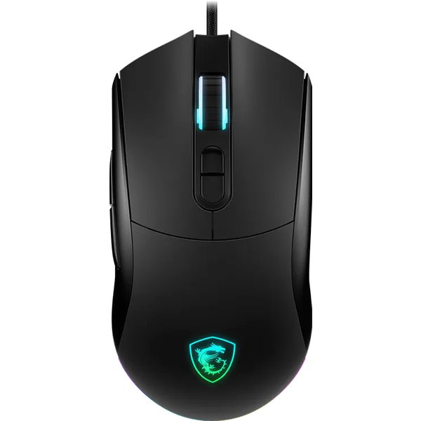 MSI FORGE GM320 mouse Gaming Ambidextrous USB Type-A Optical 12800 DPI