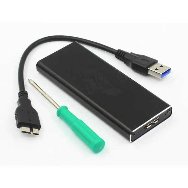 CoreParts MSACSC/USB3.0 storage drive enclosure SSD enclosure Black