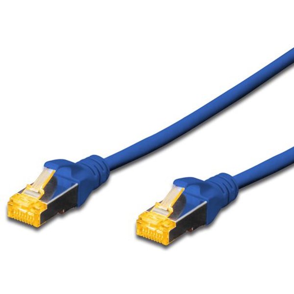 FDL 0.25M CAT.6a 10Gb S-FTP LSZH PATCH CABLE - BLUE