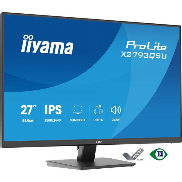 iiyama ProLite X2793QSU-B1 computer monitor 68.6 cm (27") 2560 x