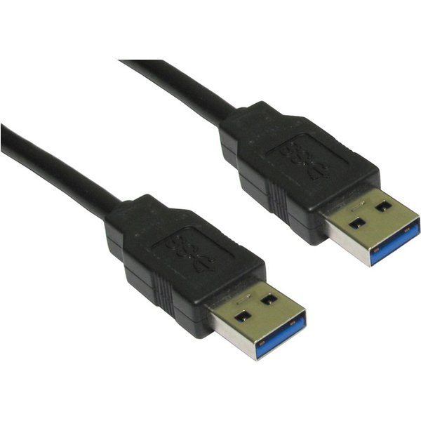 Cables Direct USB 3.0 A 5m USB cable USB 3.2 Gen 1 (3.1 Gen 1) USB A B