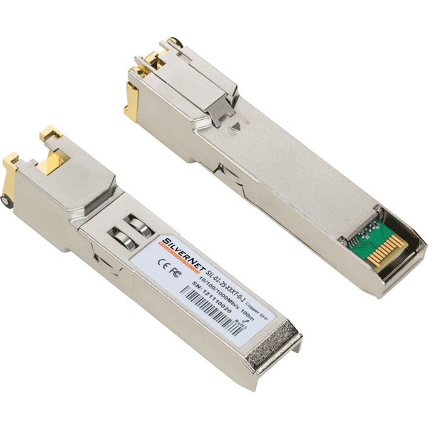 SilverNet 1.25G RJ45 COPPER SFP/ 100M