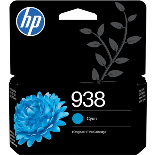 HP HP 938 - 10 ml - cyan - original - Officejet - ink cartridge - for