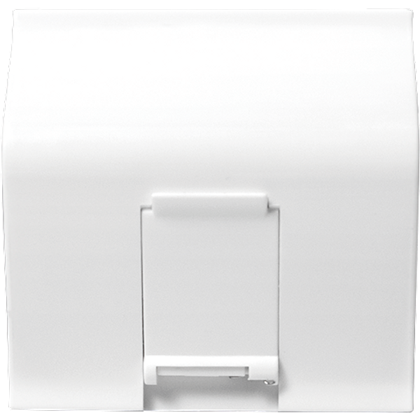 LogiLink French faceplate 45 type. 45*45 mm. 1 Port. white