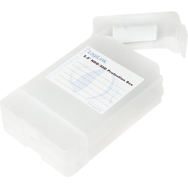 LogiLink UA0277 storage drive case Transparent