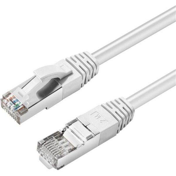Microconnect MC-SFTP6A10W networking cable White 10 m Cat6a S/FTP (S-S
