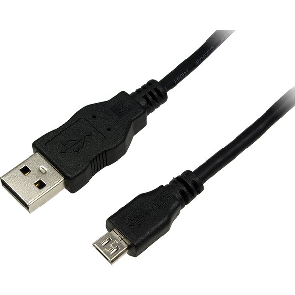 LogiLink CU0059 USB cable USB 2.0 3 m USB A Micro-USB B 0.48 Gbit/s Bl