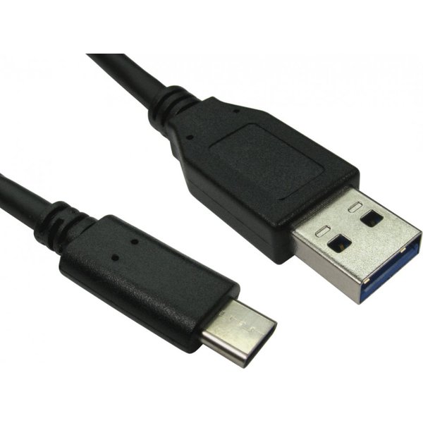 Cables Direct USB3C-863 USB cable 3 m USB 2.0 USB C Micro-USB B Black