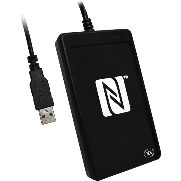ACS ACR1252U smart card reader Indoor USB USB Type-A Black