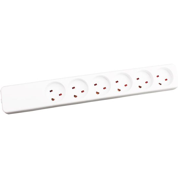 Garbot Z66000108-PA01 power extension 6 AC outlet(s) Indoor White