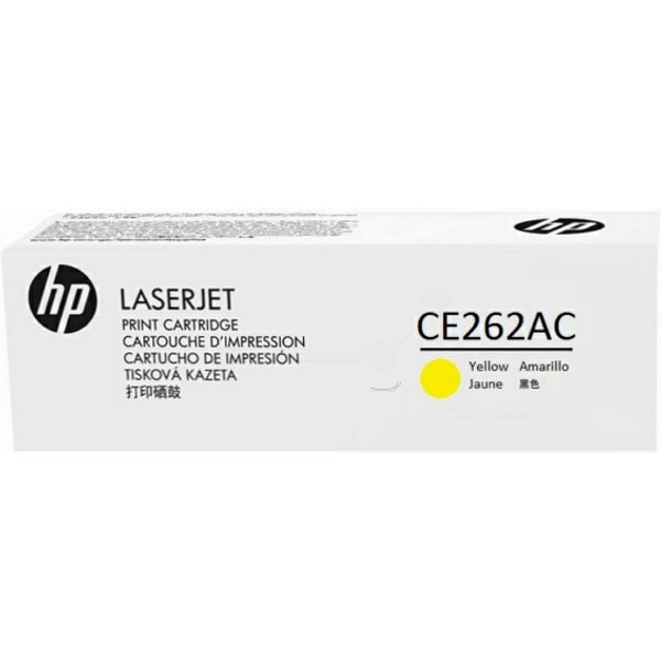 HP CE262AC/648A Toner cartridge yellow Contract. 11K pages ISO/IEC 197