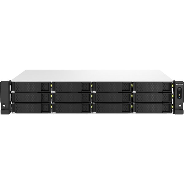 QNAP TS-1264U-RP NAS Rack (2U) Intel® Celeron® 8 GB DDR4 0 TB QNAP QTS