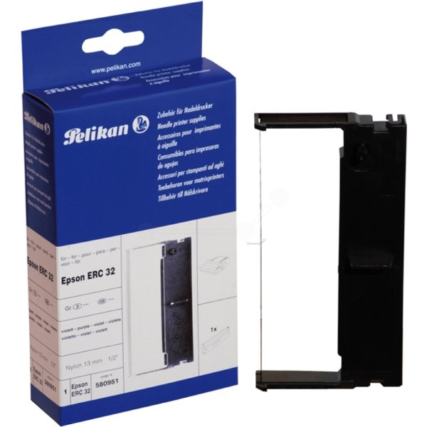 Pelikan 580951 Nylon purple 13 mm/5.5 m Pack=1 for Epson ERC 32