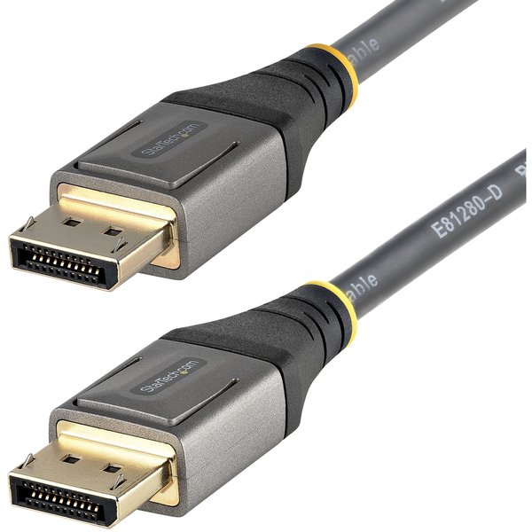 StarTech.com 3ft (1m) VESA Certified DisplayPort 1.4 Cable - 8K 60Hz HDR10 - Ultra HD 4K 120Hz Video - DP 1.4 Cable / Cord - For Monitors/Displays - DisplayPort to DisplayPort Cable - M/M