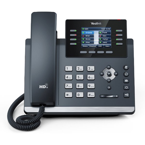 Yealink SIP-T44W IP phone Grey 8 lines LCD Wi-Fi