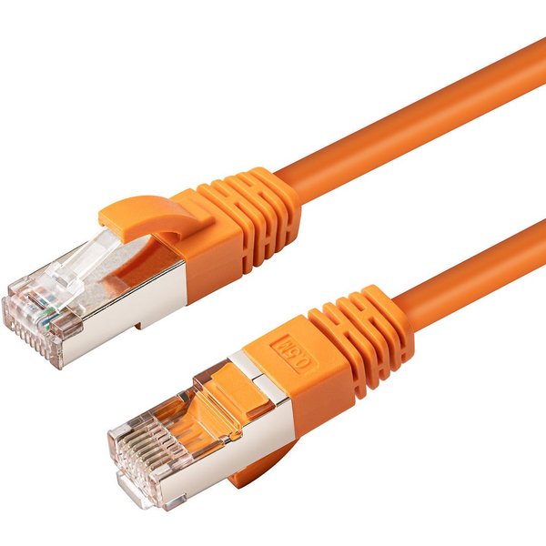 Microconnect MC-SFTP6A0025O networking cable Orange 0.25 m Cat6a S/FTP