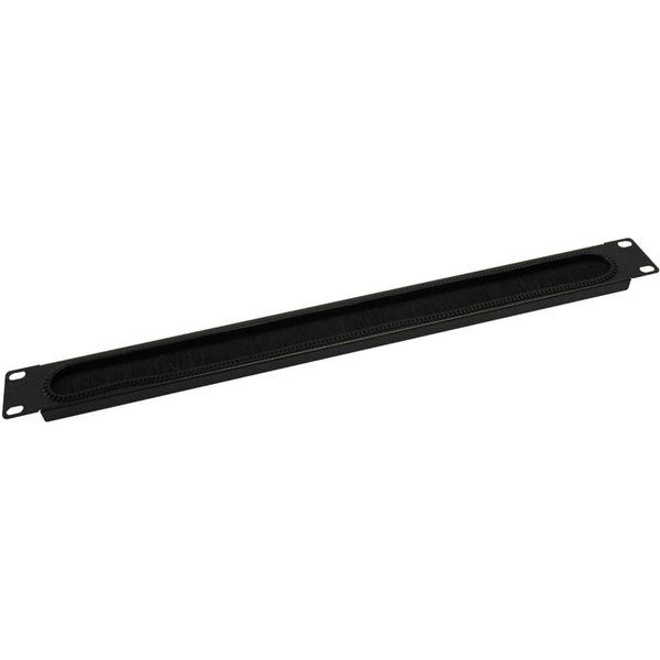 Tripp Lite SR1UBRUSH SmartRack 1U Cable Pass-Through Panel with Brush Strip