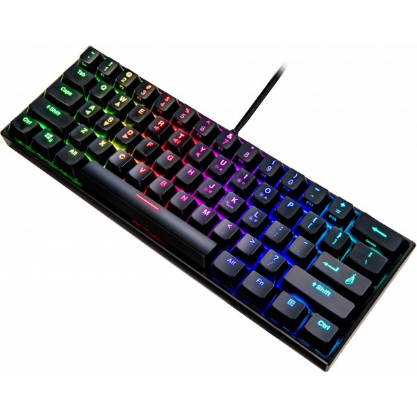 Verbatim KingPin M1 keyboard Gaming USB QWERTY UK English Black