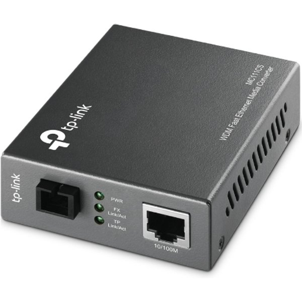 TP-Link Omada MC111CS 100 Mbit/s IEEE 802.3 IEEE 802.3u 10100 Mbit/s Full Half Cat3 Cat4 Cat5 Cat5e 20000 m
