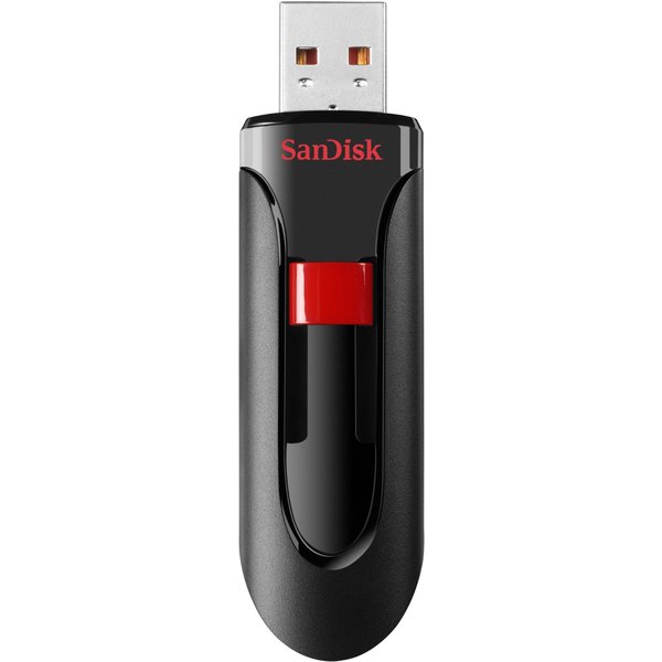 SanDisk Cruzer Glide USB flash drive 32 GB USB Type-A 2.0 Black. Red