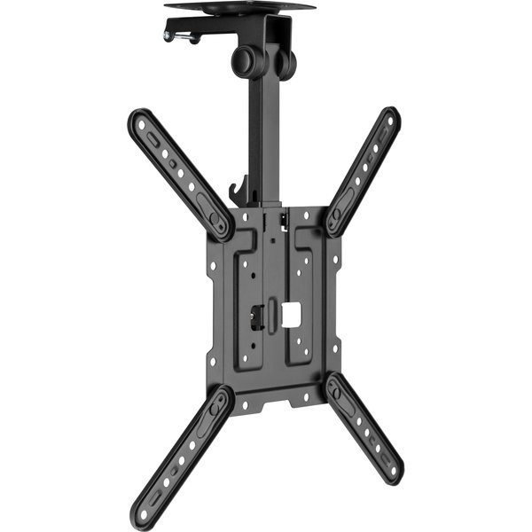 ProperAV Retractable Fold Up Ceiling TV Bracket VESA Max 400x400