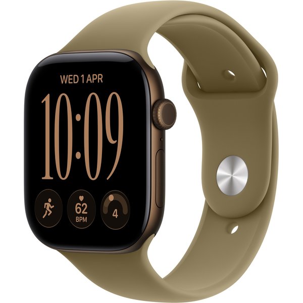 Apple Watch Series 12 GPS + Cellular 46mm Dark Bronze Aluminium Case w
