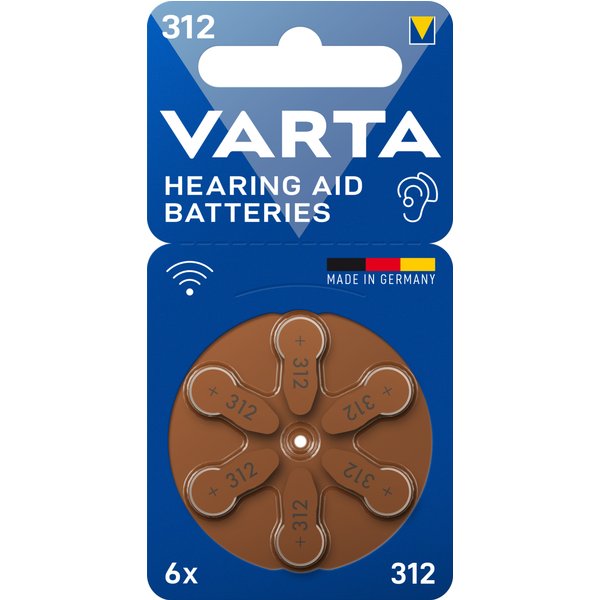Varta 312 Single-use battery PR41 Zinc-Air