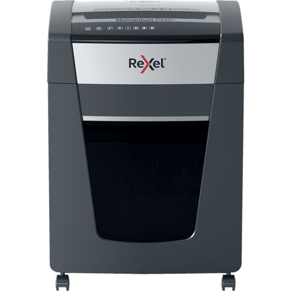 Rexel Momentum Extra P420+ Jam Free Cross Cut Paper Shredder P4