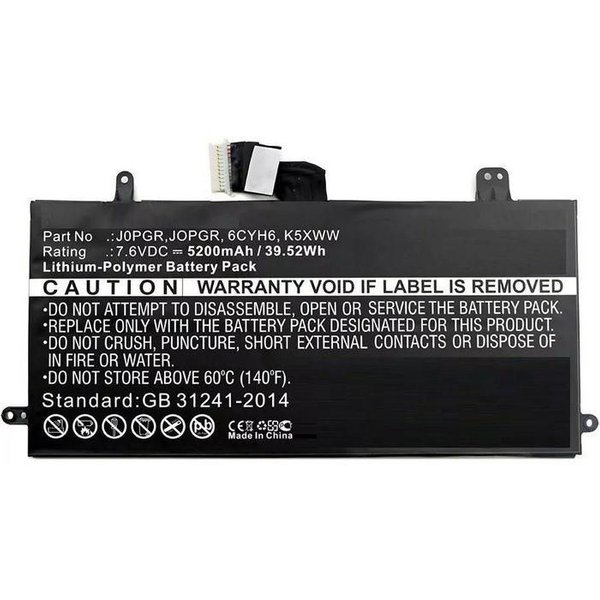 CoreParts FTH6F-CP laptop spare part Battery
