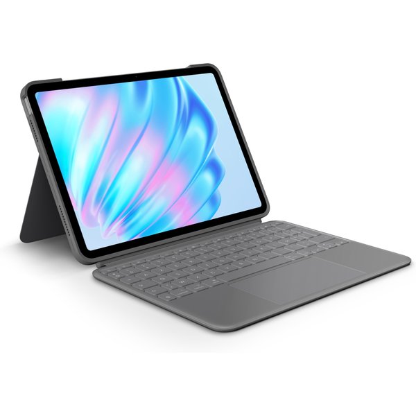 Logitech Combo Touch AZERTY French Smart Connector Grey